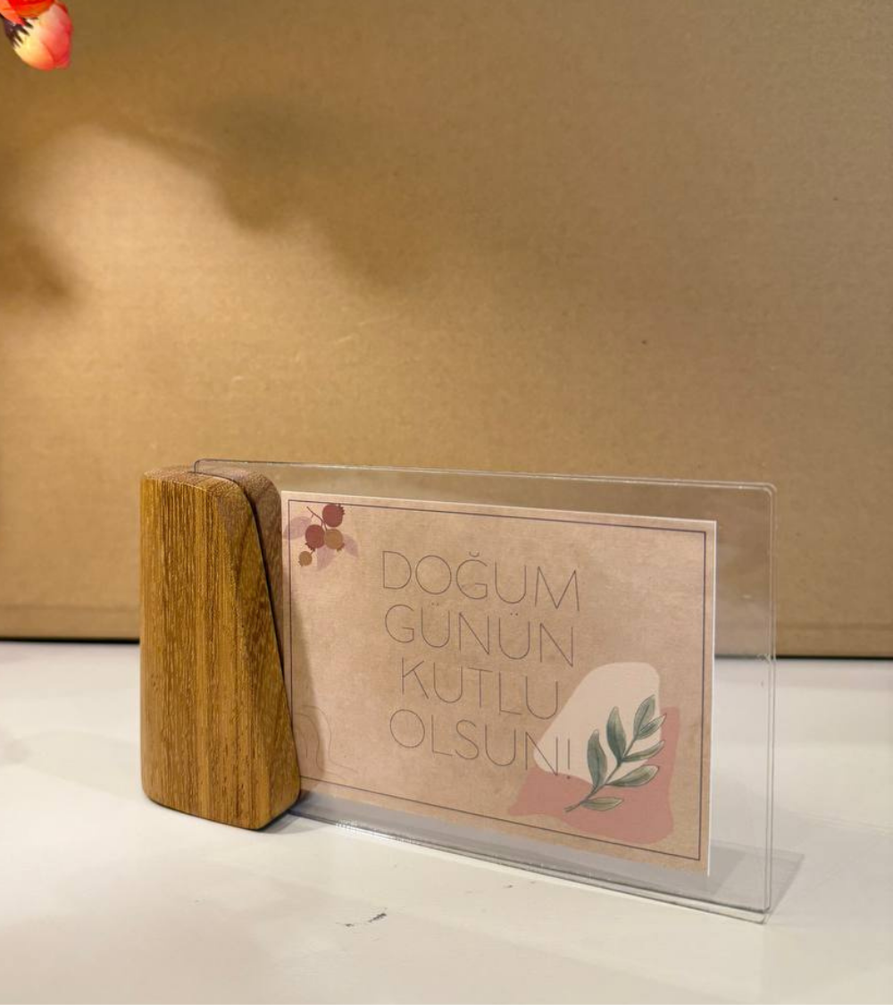 Holz-Plexiglasrahmen