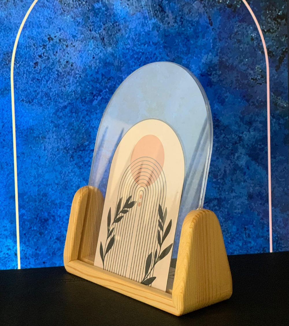 Holz-Plexiglasrahmen