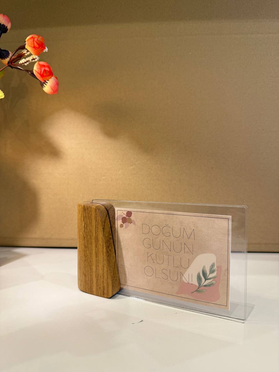 Holz-Plexiglasrahmen