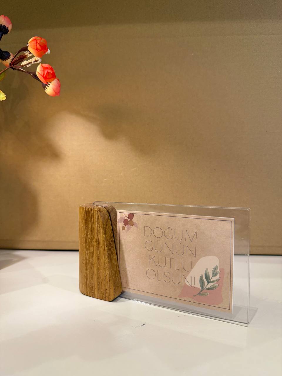 Holz-Plexiglasrahmen