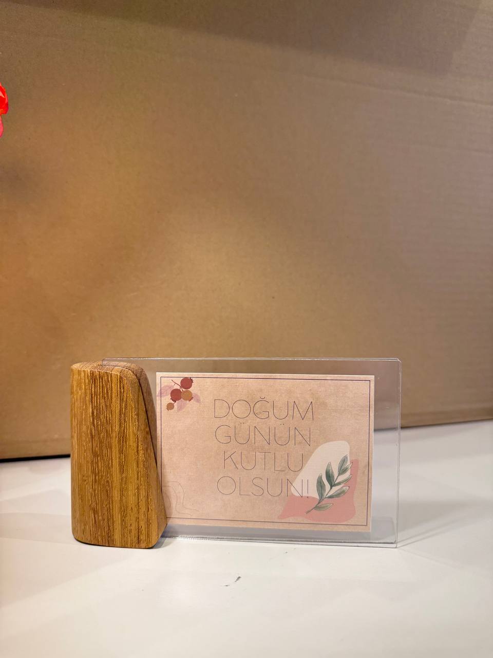 Holz-Plexiglasrahmen