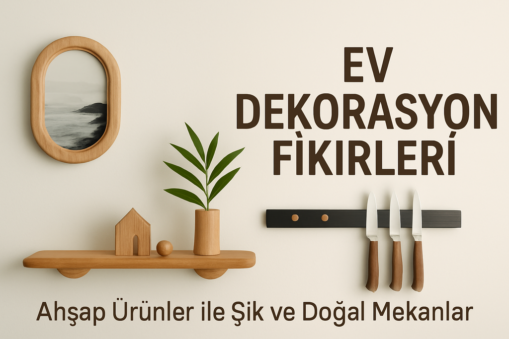 Ev Dekorasyon Fikirleri – Doğallık, Şıklık ve Fonksiyon Bir Arada